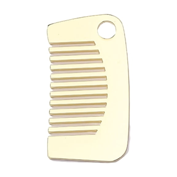 Compact Comb Necklace Pendant Portable Hairbrush Practical Hair Maintenance Tool