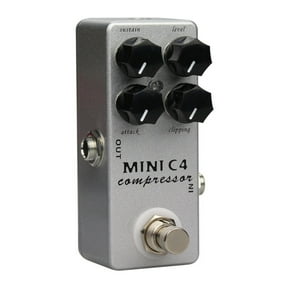Compact Compressor Guitar Effect Pedal C4 Compressor Guitar Effect Pedal