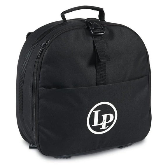 Compact Conga Bag - LP5401 Carrying Case for LP825/826 Congas - Durable Nylon Backpack with Accessory Pocket - 16x16x7 Inch