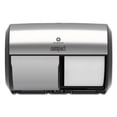 thumbnail image 1 of Georgia Pacific Compact Coreless Side-by-Side 2-Roll Dispenser, Stainless Steel (GPC56796A), 1 of 1