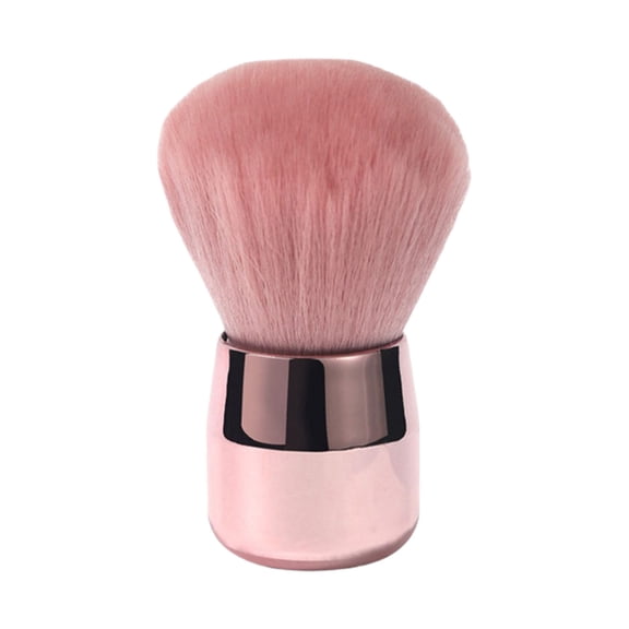 Compact Cosmetic Brush For Travel And Everyday Use With Synthetic Bristles Soft Fibers Blending Makeup Accessories
