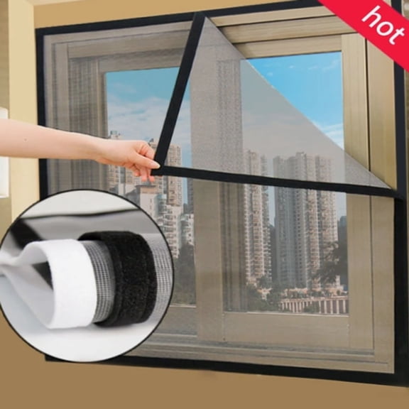 Compact Customizable Size Anti-Mosquito Window Screen from TYPPKMM