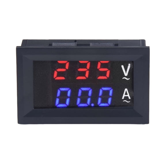 Compact Design AC Voltage Current Meter AC Voltage AC Voltage Current Meter AC Voltage Current Meter Digital Display