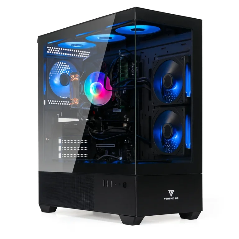 Compact Design Gaming PC Intel Core i7 512GB SSD RTX 3050 16GB RAM - Main Image