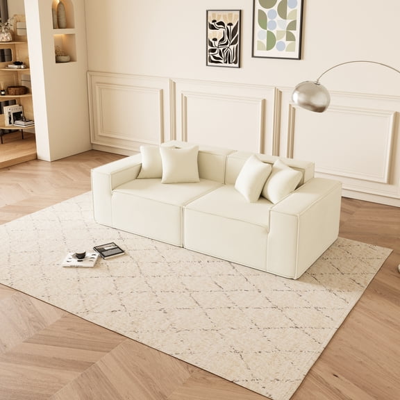 Compact Design Sofa - Fits Well in Small Home Interiors