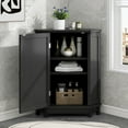 thumbnail image 1 of Compact Design Versatile Storage Adjustable Shelves MDF Modern Bathroom Cabinet, 1 of 12