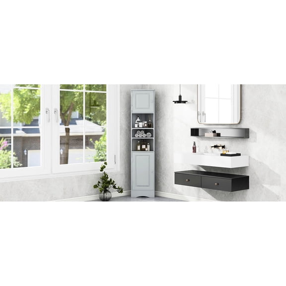 Compact Design for Small Spaces - Store Bathroom Essentials Neatly