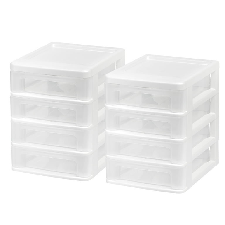 Black 2-Drawer Desktop Organizer