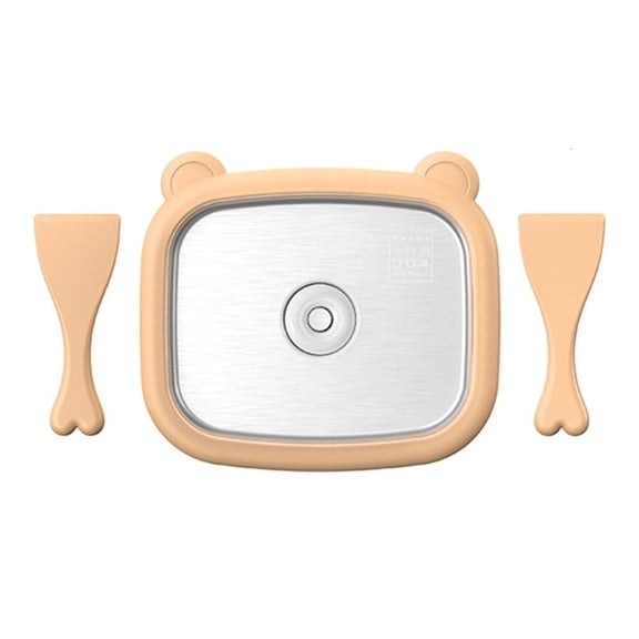 Compact Dessert Maker Create Rolled Ice Cream Gelato Steel Freezing Plate Tool