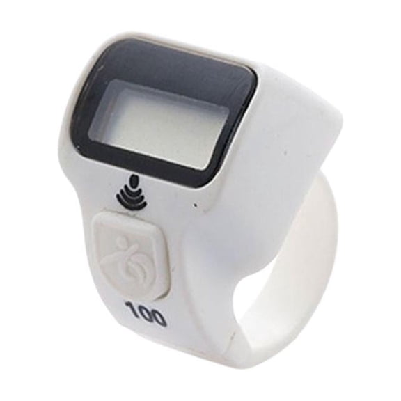 Compact Digital Counter for Thumb, Portable Push-Button Clicker with LED Display & Reset Function for Sports, Class & Events