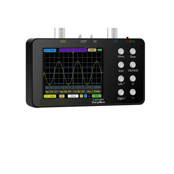 Compact Digital Oscilloscope 50M Sampling Rate 10M Analogue Bandwidth Current Oscilloscope Cellphone Repairs ,Professional Designed