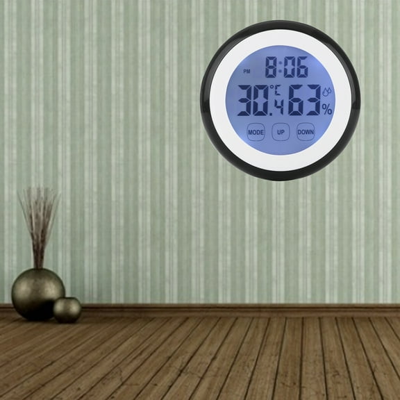 Compact Digital Temperature and Humidity Meter with Calendar and Clock Function
