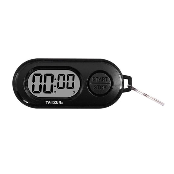 Compact Digital Timer with Clear Readout, Portable Sports Stopwatch for Referees, Kitchen, Study & Exercise, 1 Piece, 2.52 x 1.06 Inches