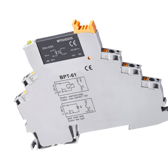 Compact Durability Relays Module With Highly Frequency Response And Overcurrent Protections For PLC Control 5V 24V Input