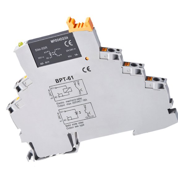 Compact Durability Relays Module With Highly Frequency Response And Overcurrent Protections For PLC Control 5V 24V Input