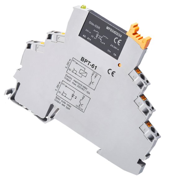 Compact Durability Relays Module With Highly Frequency Response And Overcurrent Protections For PLC Control 5V 24V Input
