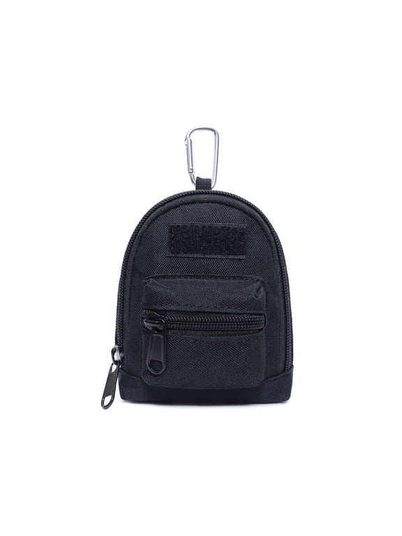 Compact EDC Pouch Utility Zipper Pocket Organizer Pouch Small Pouch Accessories Mini Coin Purse Keychain Wallet for Men