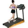 thumbnail image 1 of Compact Easy Folding Treadmill Motorized Running Jogging Machine With Audio Speakers And Incline Adjuster, 1 of 9