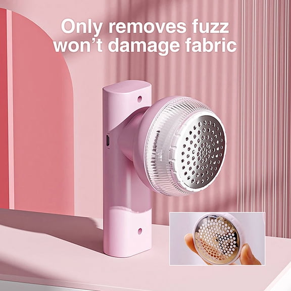 Compact Electric Ergonomic Handle for Sweaters, Coats, Blankets Fabric Shaver