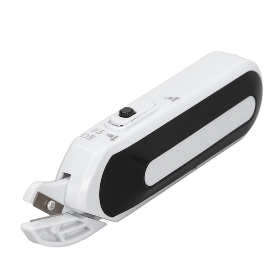Compact Electric Scissors With Protective Cover, Ideal For Fabric, Crafts Everyday Cutting Needs