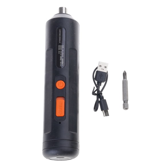 Ergonomic Electric Screwdriver Portable and Compact High Efficiency Quick Charging in 2 Hour Includes Screwdriver Bits for Versatility