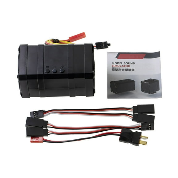 Compact Engine Sound Simulator Supports Standby Mode, Perfect for Creating Realistic Engine Sounds in RC Models