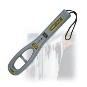 Compact Ergonomic Metal Scanner Detector Featuring Lightweight Design and Sensitivity Control Setting for Easy Operations