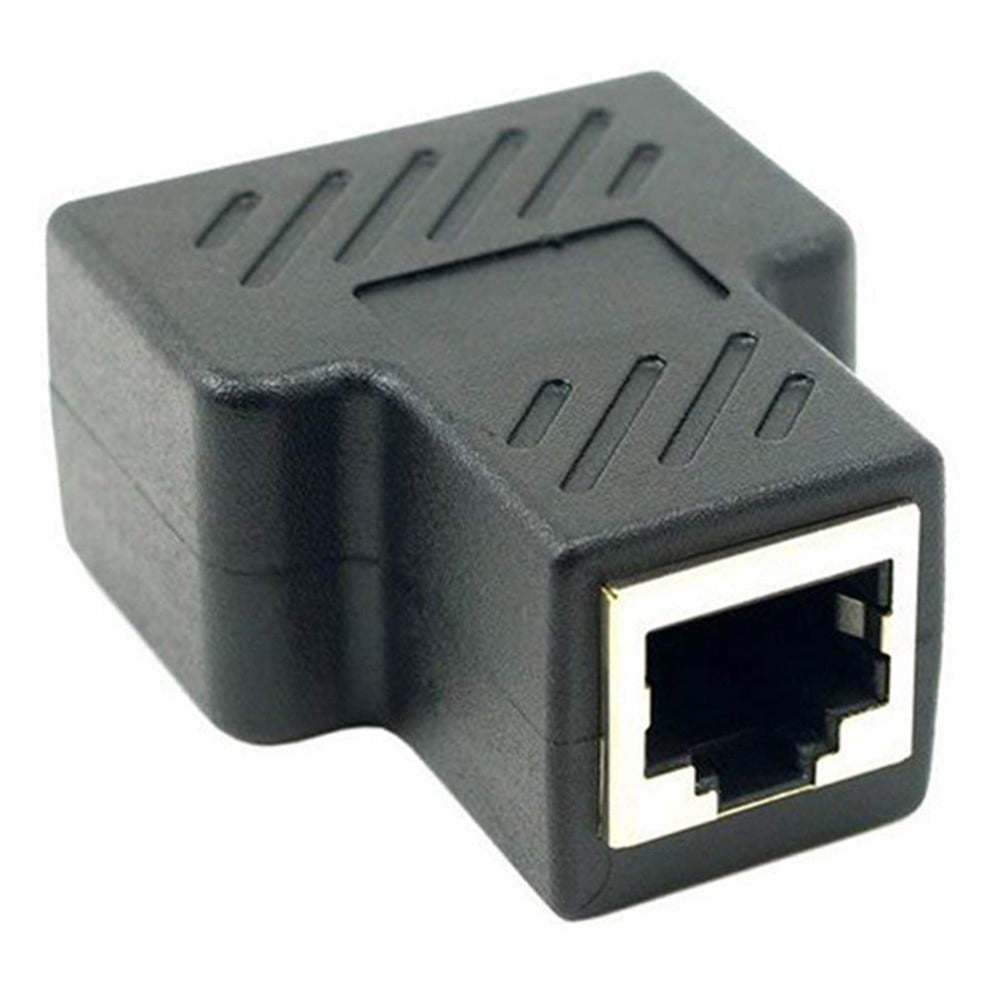 Compact Ethernet Splitter Adapter for Dual For RJ45 Connections at Home ...