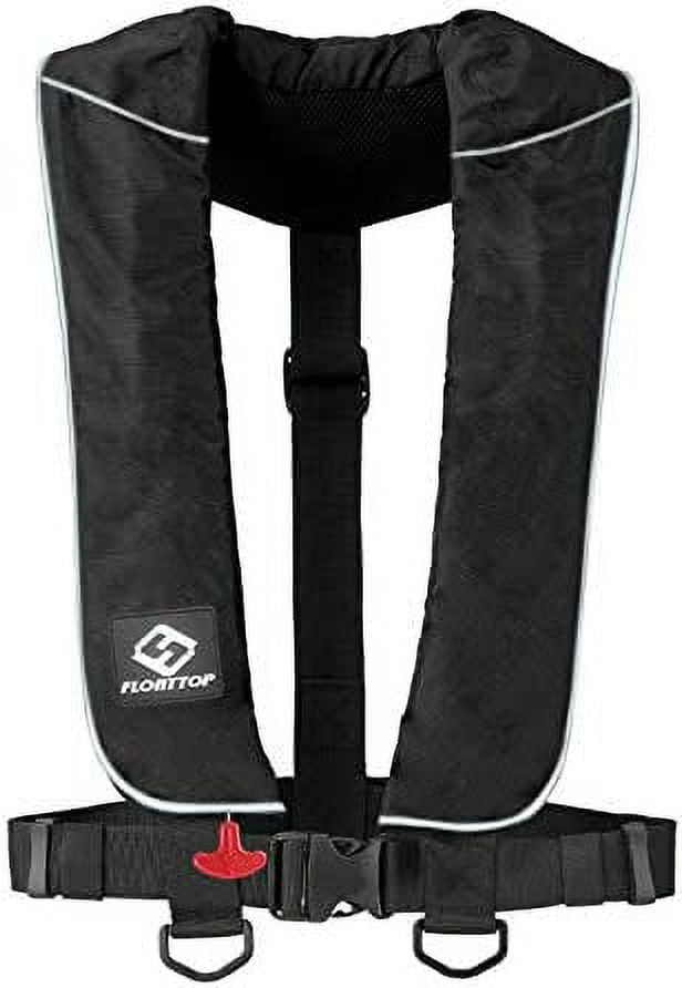 Compact FLOATTOP 150N Buoyancy PFD Outdoor Life Vest Automatic