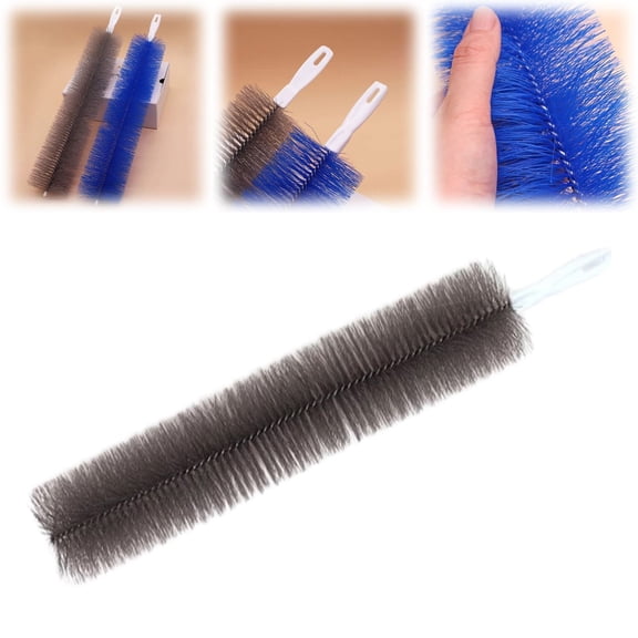 Compact Fan Duster Cleaning Brush, Reusable Multi-Surface Dust Remover for Fans Air Conditioners Car Vents Blinds