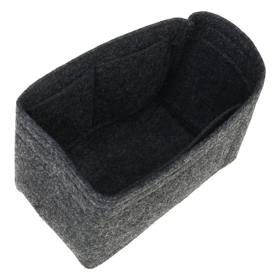 Compact Felt Handbag Organized Insert With Versatile Storage For Daily Essential Shoulder Bag Purse Organization