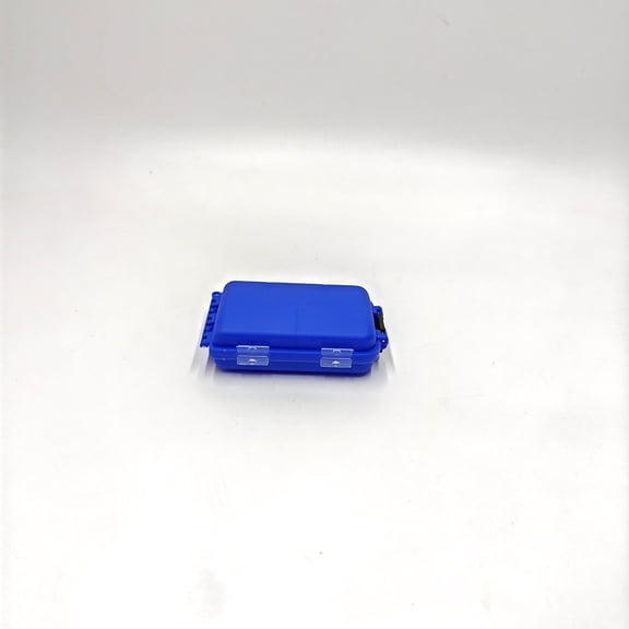 Compact Fishing Gear Box, Portable Plastic Bait Hook Swivel Pin Storage Case for Fishing Accessories