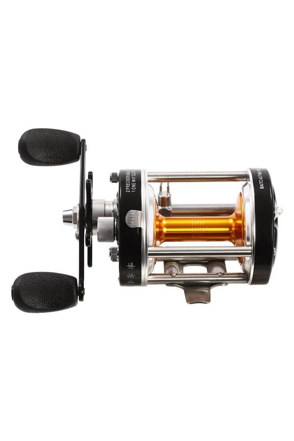 Compact Fishing Reel with 30lbs Carbon Fiber Drag, Stainless Steel Bearings, Hassle-Free Setup, Ideal for Sea Fishing, Gift for Fishing Lovers