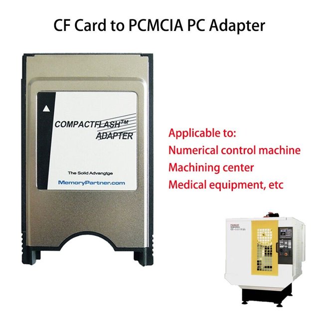 Compact Flash CF Card to PCMCIA PC Adapter Converter Reader for Laptop