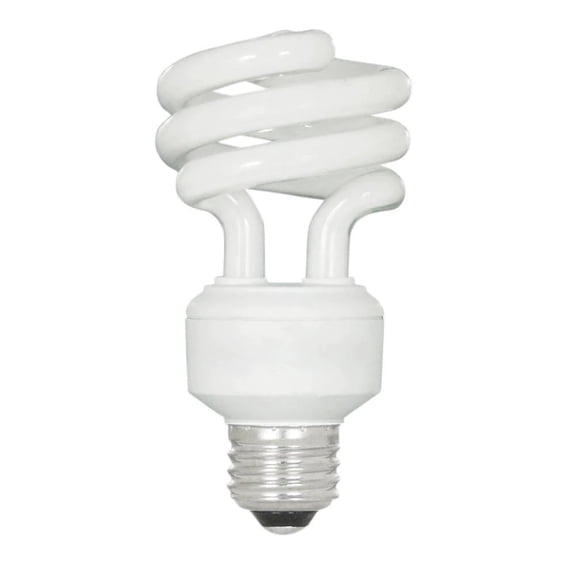 Compact Fluorescent (75W Equivalent) Soft White Incandescent Light Bulbs, (4 Pack)