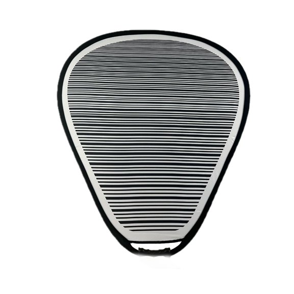 Compact Foldable 80cm Pear Shaped Car Dents Repair Reflector Board Portable with Handle for Auto Body Cloth Materials