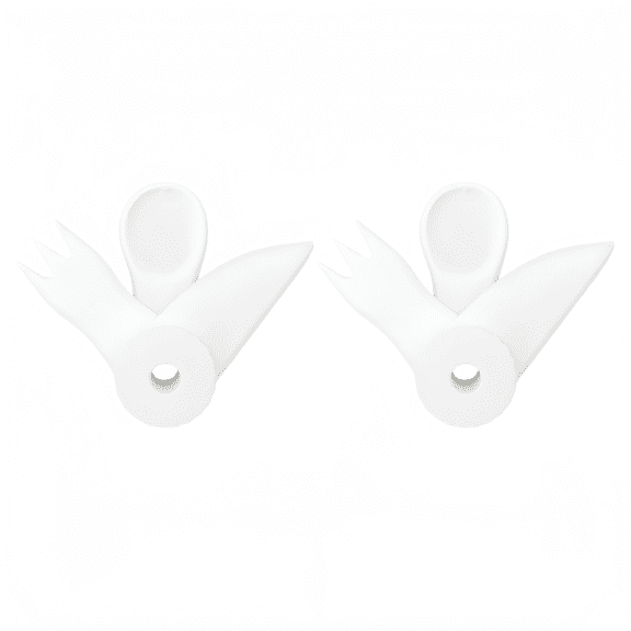 Compact Foldable Cutlery with Three Axis Linkage Hinge for Easy Storage