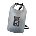 thumbnail image 1 of Compact Foldable Dry Bag with Removable Shoulder Strap Transparent PVC Construction For Beach Camping Water Adventures, 1 of 13