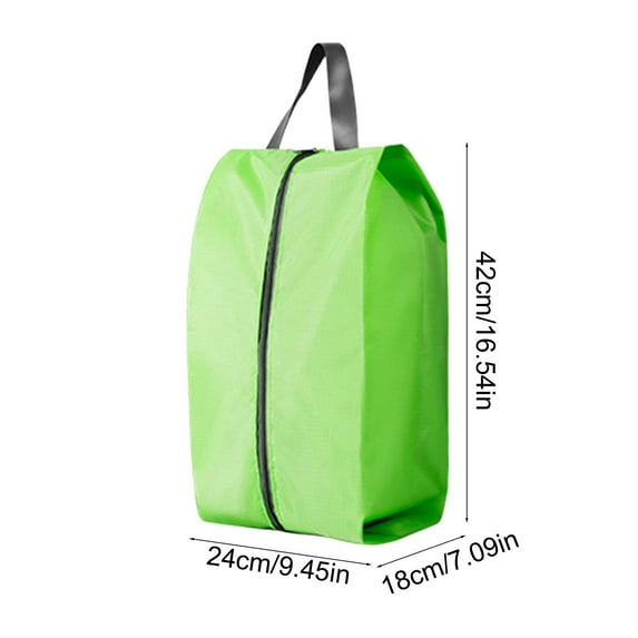 Compact Foldable Multi-Use Travel Pouch with Carry Handle - Lightweight Storage Organizer for Clothing Accessories Shoes, Simple Bag