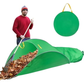 Compact Foldable Yard Leaf Collector Bag for Efficient Garden Maintenance