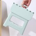 thumbnail image 1 of Compact Folding Stool | Space-Saving Plastic Stool for Home, Office & Outdoor Use | Multicolor | 22x18x19.5cm | Lightweight (1.02lb) | Portable & Foldable Design, 1 of 6