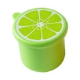 thumbnail image 1 of ​Compact Food-Grade PE Ice Cube Tray with Leakproof Lid - Easy Release Baby Food Storage Container for Mini Fridges, Dorm & RV, Quick Freeze Space-Saving Design​​ Green, 1 of 2