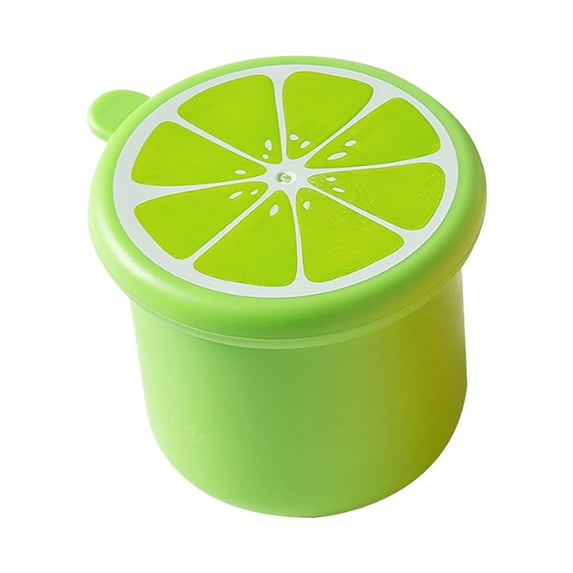 Compact Food-Grade PE Ice Cube Tray with Leakproof Lid - Easy Release Baby Food Storage Container for Mini Fridges, Dorm & RV, Quick Freeze Space-Saving Design Green