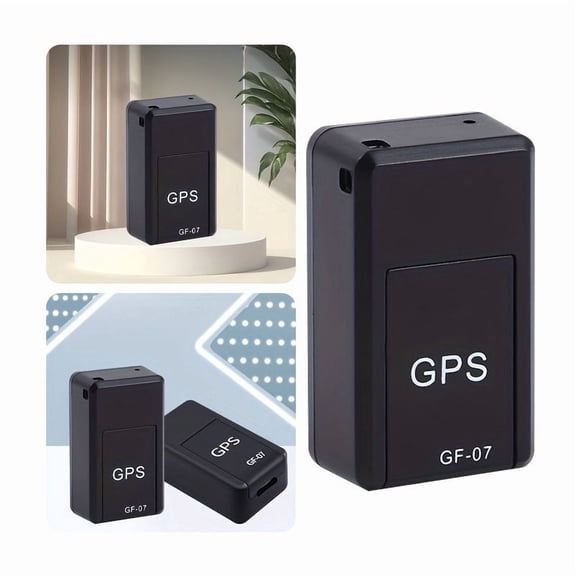 Compact GPS Tracking Device for with No Subscription Costs - Wireless Real-Time Hidden GPS Tracker for Vehicles, Compatible with Smartphone Applications.