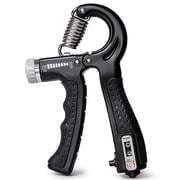Hand Grip Strengthener Trainer - Hand Strengthener & Grip Strength - Forearm Grip Adjustable Resistance - Finger Stretcher, Hand Gripper, Finger Exerciser for Men/Women