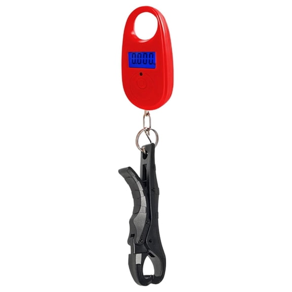 Compact Hand‑Held Digital Fish Weighing Scale, Lightweight Portable Outdoor Fishing Measuring Tool