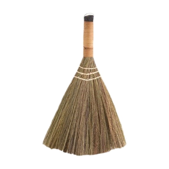 Compact Handheld Besom Broom for Indoor Floor & Tabletop Sweeping – Lightweight, Hangable Design for Home, Office & Small Space Cleaning