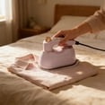 thumbnail image 1 of Compact Handheld Iron with Wet and Dry Function, Foldable Portable Steam Iron for Various Fabrics and Hanging Clothes, Ergonomic Design for Home Travel and Laundry Care, 1 of 6