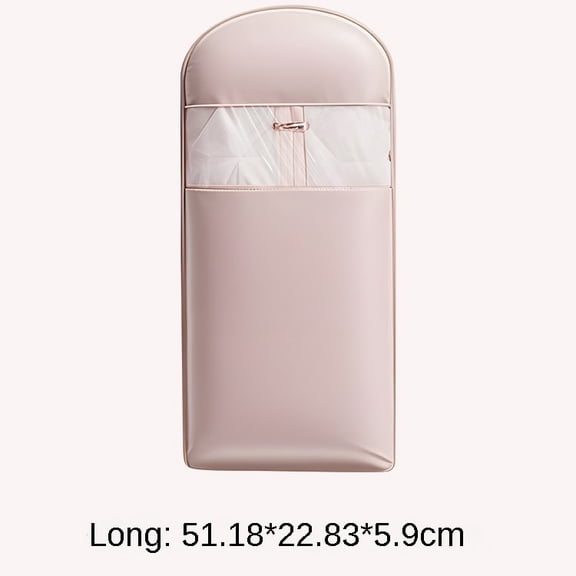 Compact Hanging Garment Storage Bag with Compression Feature
