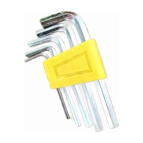 Compact Hex Key Wrench Set - 5-Piece & 8-Piece Inner Hexagonal Tool Kit for Versatile Applications